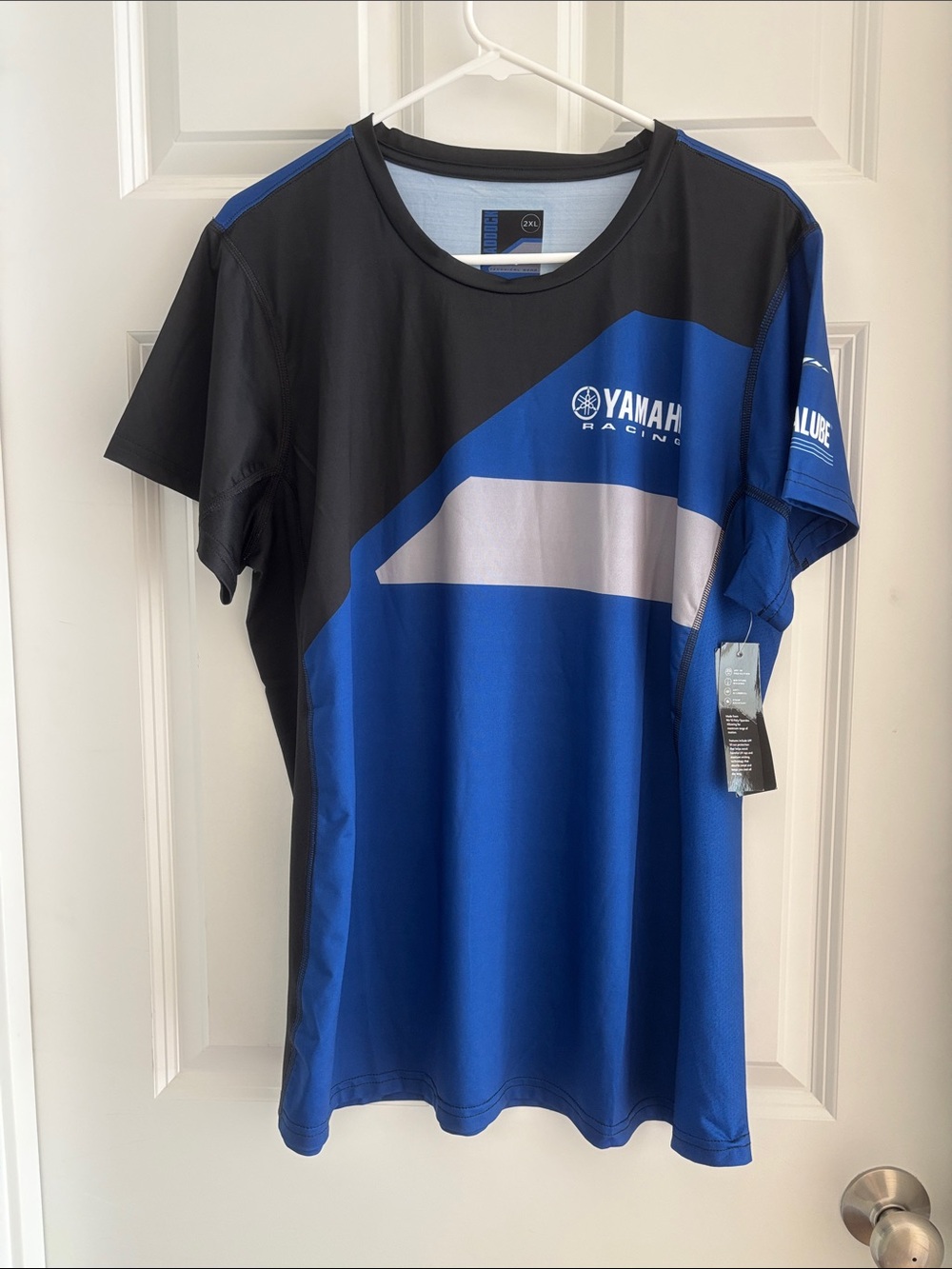 Yamaha Racing Paddock Tee Blue Tshirt Size 2XL NWT